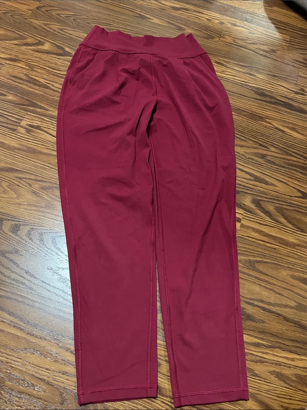 Athleta Elation trouser pants xs cranberry